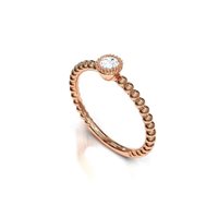 Anneau Golay Femme in Or rosé Diamante 0.12 Ct GASL048DIO3 - GASL048DIO3